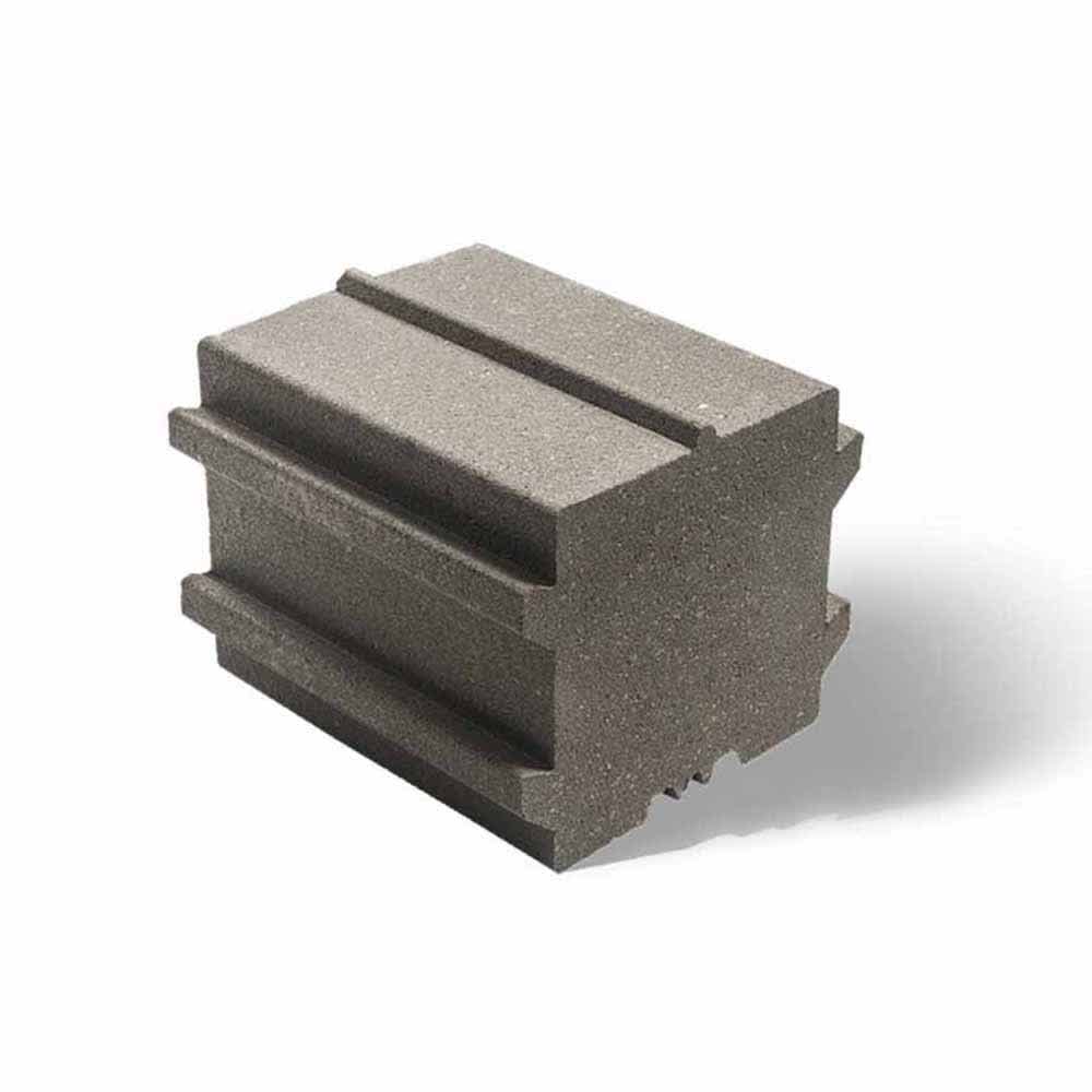 Unilock Backer Block, 6" X 8" X 6" Gray Standard Sure Track Enduracolor | 175BSTB111121-0