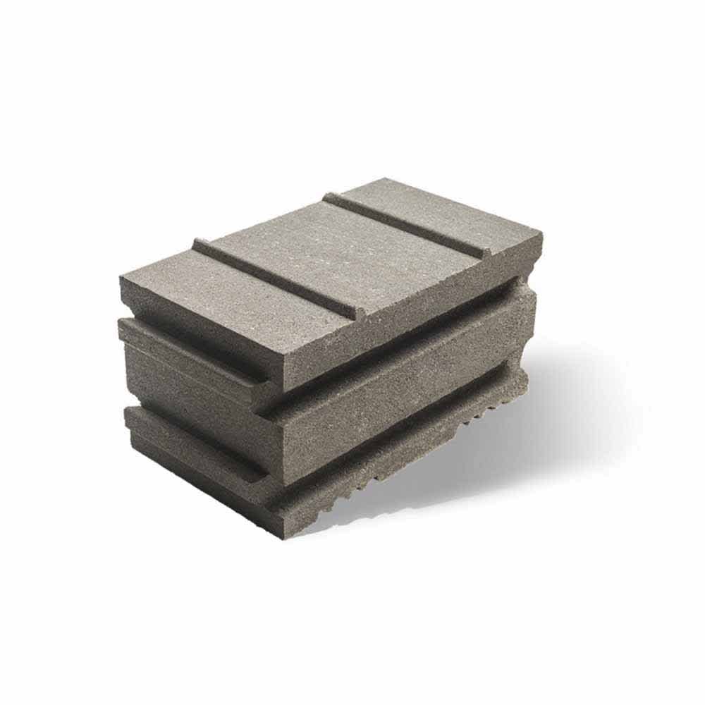 6" X 7" X 12" Gray Large U-Cara Sure Track Enduracolor Backer Block | 175RSTB211121-0