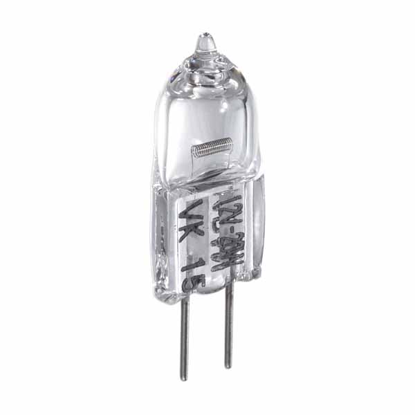 20 W Bi-Pin G4 Single Ended T3.5 350 Lumens 2850K Quartz Halogen Low Voltage Tungsten Miniature Lamp | USH1000821