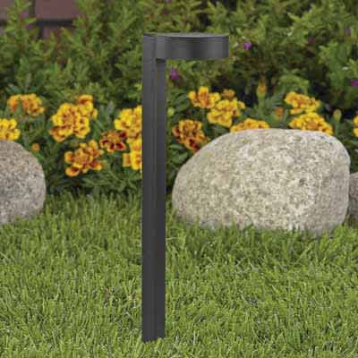 2.5 W T3 LED Standard Black Die-Cast Copper-Free Aluminum Landscape Series 4201 Model Path Light | VISPR4201BW25