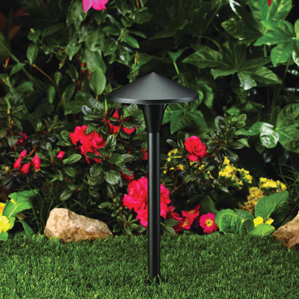 2.5 W Ceramic T3 LED Standard Architectural Bronze Die-Cast Copper-Free Aluminum Landscape Series 6509 Model Path Light | VISPR6509Z25WT3