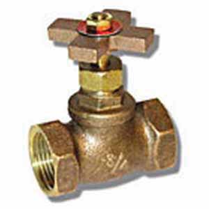 3/4" FNPT Lead Brass 125 psi 201X Series Stop Valve | VLZSVX007F