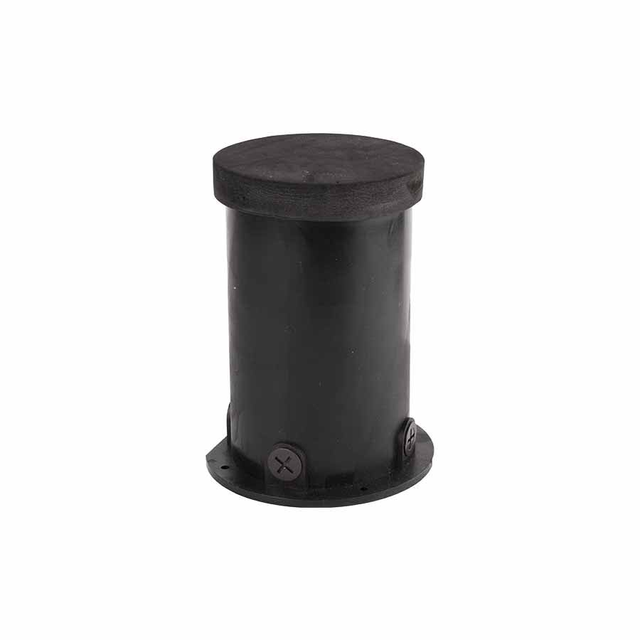 5-7/16" x 6-15/16" Black PVC For 12 - 120 V 3" Inground Well Light WAC Landscape Lighting Portable Concrete Pour Kit