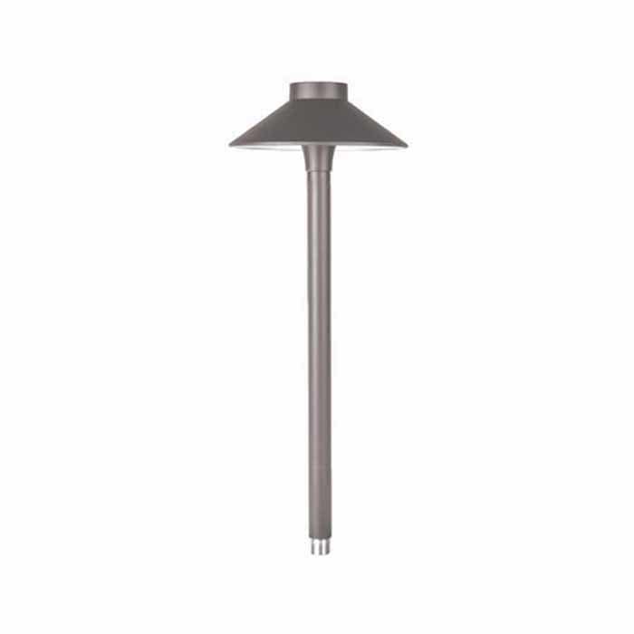 6.5 W 3000K LED Black Aluminum 6-17/32" x 15" Path Light | WAC604230BK