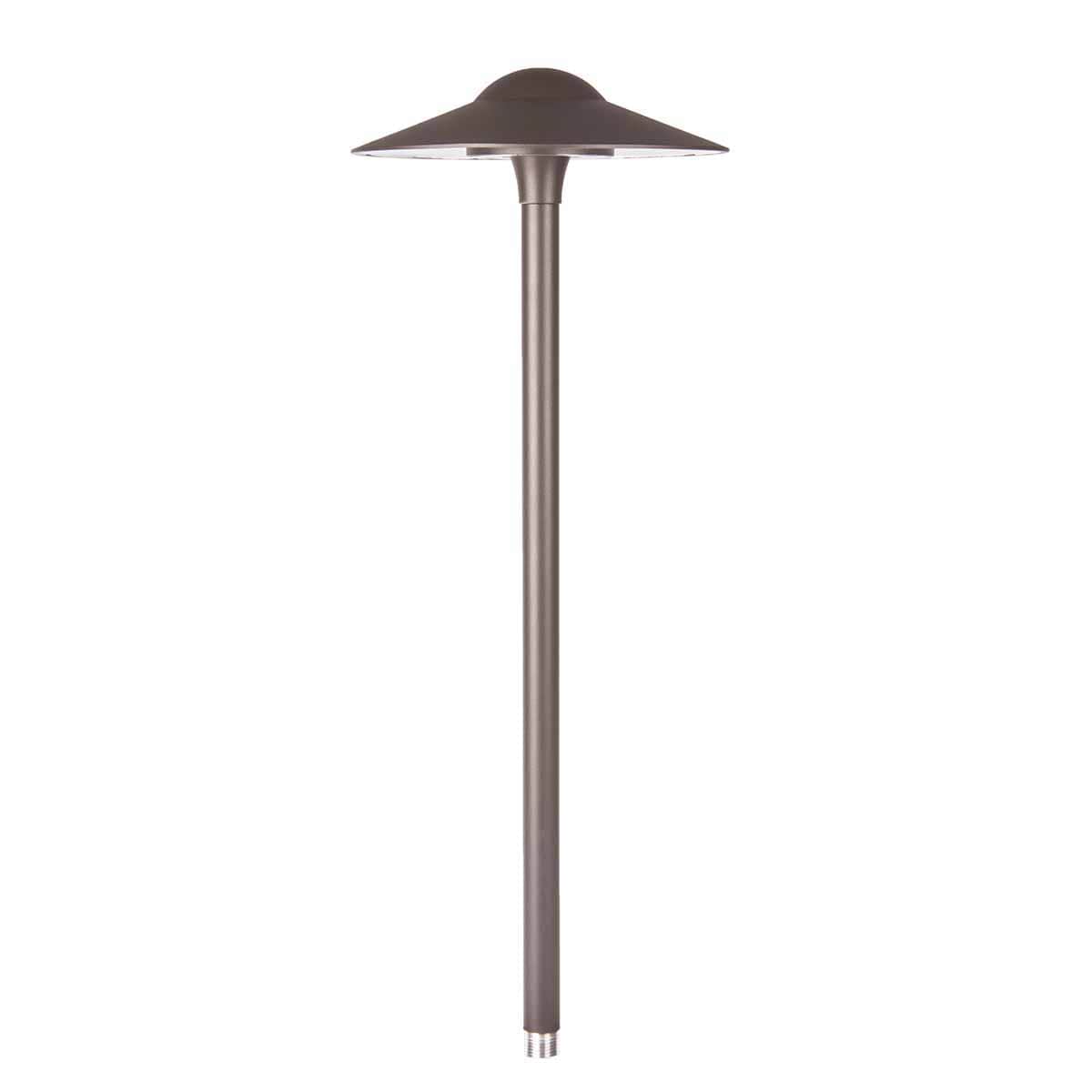 6.5 W 3000K LED Black Aluminum 8-15/32" x 21-27/32" Path Light | WAC605130BK