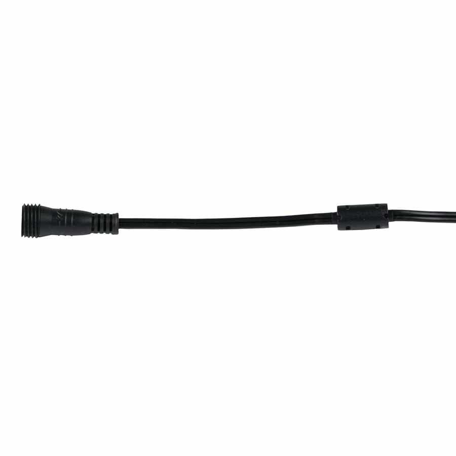 1.25" x 10' Black Plastic For Landscape Tape Lighting with 5 A Fuse Lead Wire