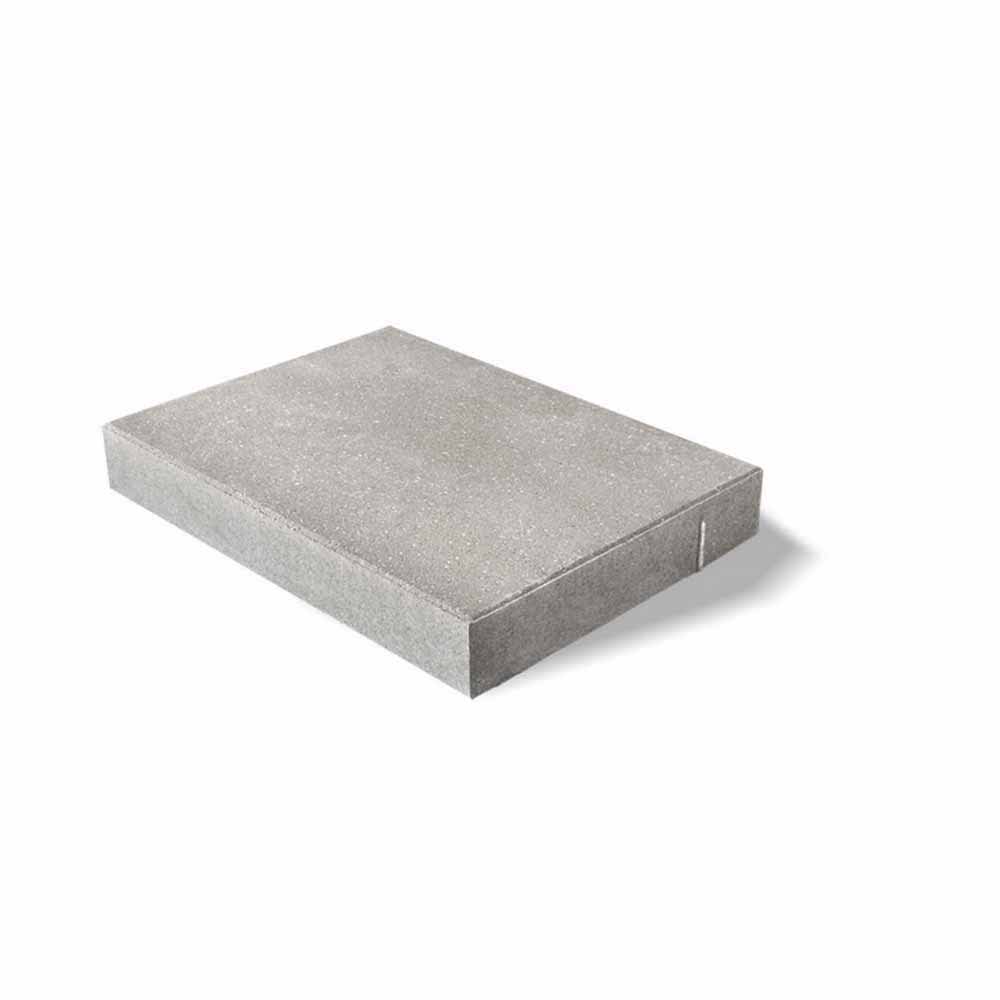 19" X 2-3/4" X 14" Rectangular Gray Coping Universal Enduracolor Wall Stone |  176EUC0117421-0