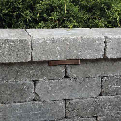 2.5 W Wedge T3.5 2700K LED Standard Black Aluminum Landscape 4260 Series Step Light | VISSL4260BWLB2ND