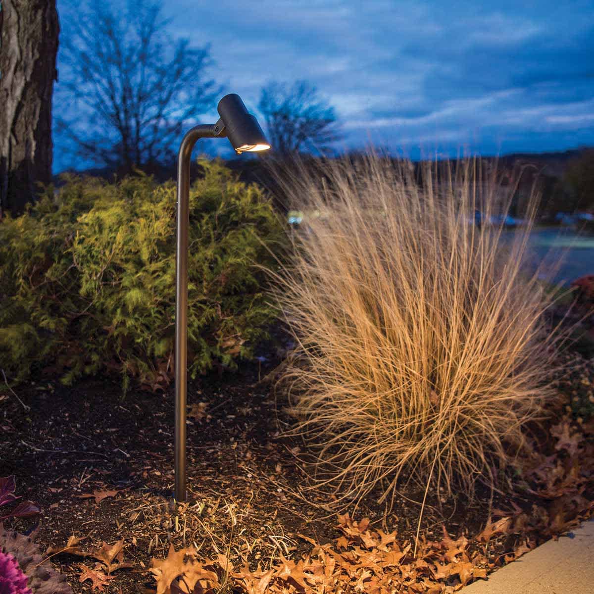 7 W 3000K LED Bronze Aluminum Path Light | WAC611130BZ