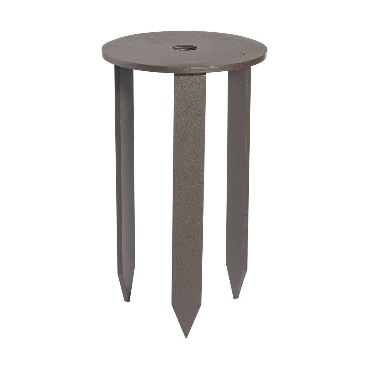 4-1/2" x 8-15/16" Bronze Stainless Steel For Path and Area Lights Guardian Mount