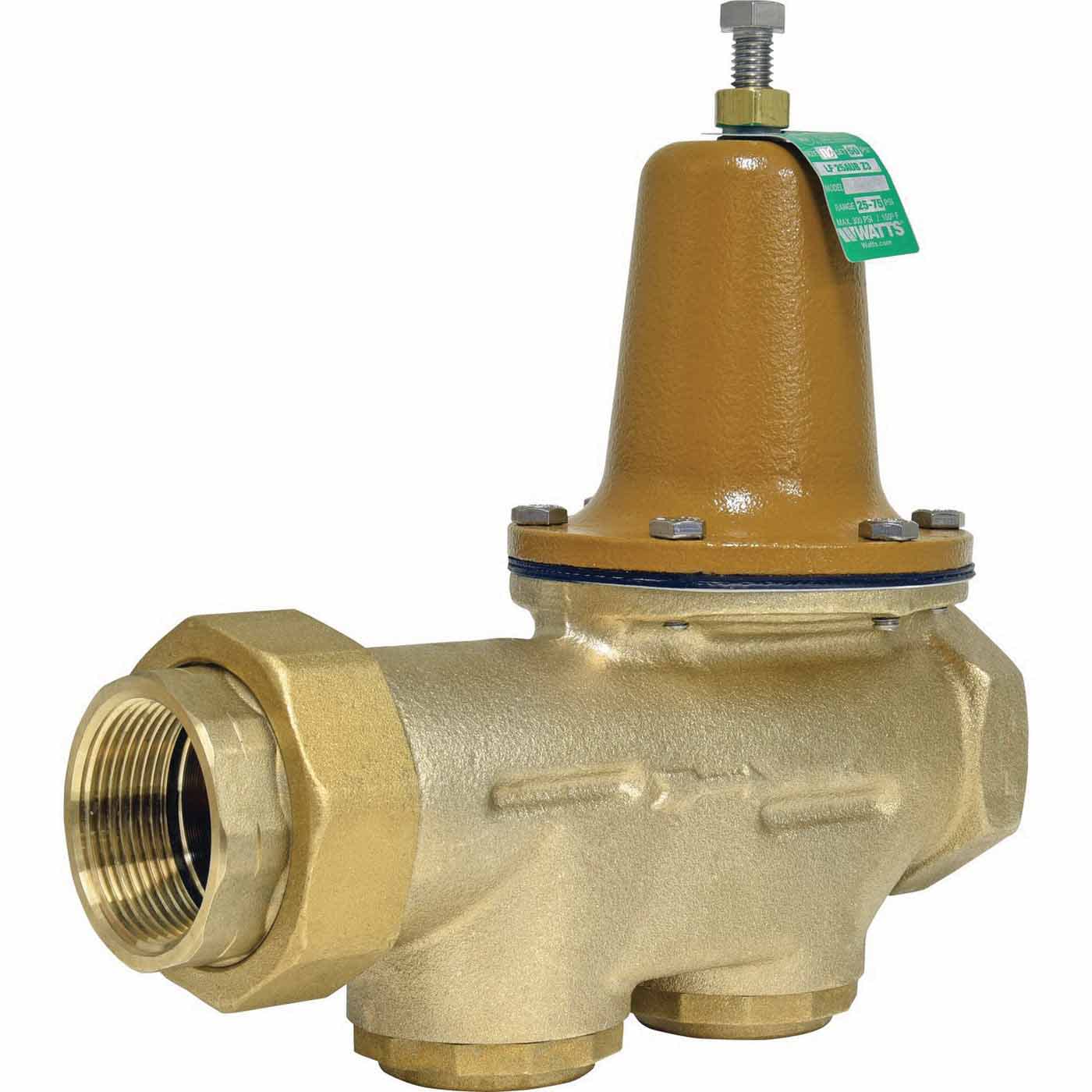 1-1/2" FNPT Lead-Free Copper Silicon Alloy 300 psi LF25AUBZ3 Series Water Pressure Reducing Valve | WAT25AUB015LF