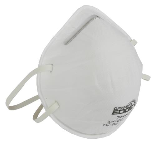 Grower's Edge Clean Room Conical Particulate Respirator Mask (20/Cs)