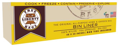 True Liberty Bin Liners 48 in x 30 in (25/Pack)