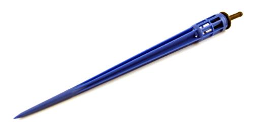 Hydro Flow Dripper Stake w/ Basket - Blue (10/Bag)