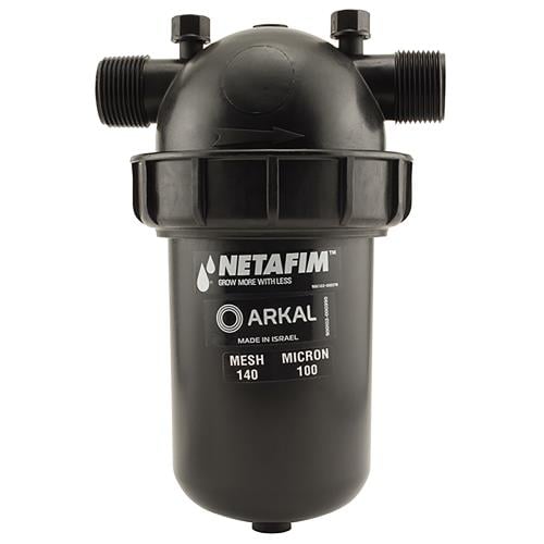 Netafim Disc Filter 1 in MPT x MPT 140 Mesh 26 GPM Maximum Flow (1/Cs) [DF100-140]