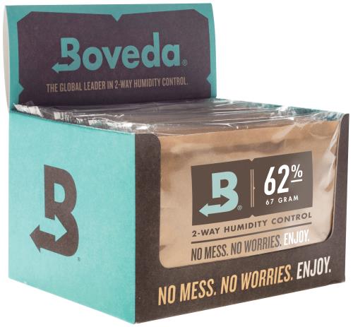 Boveda 67g 2-Way Humidity 62% (12/Pack)