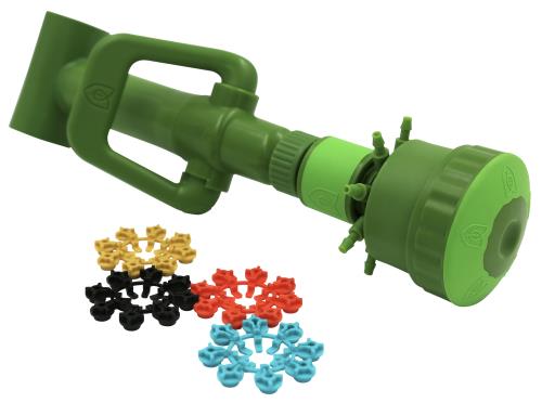 FloraFlex Quick Disconnect Pipe System Multi Flow Bubbler 3/4 in Tee (12/Cs)