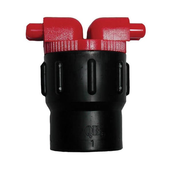 1/2" Inlet FPT x Taper 10 gph Red 4-Outlet Bubbler | AGP72500775
