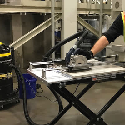 Alpha Professional Tools Dry Tile Cutting System 110V 11.2A 12000 Rpm 5" | ECC-KIT