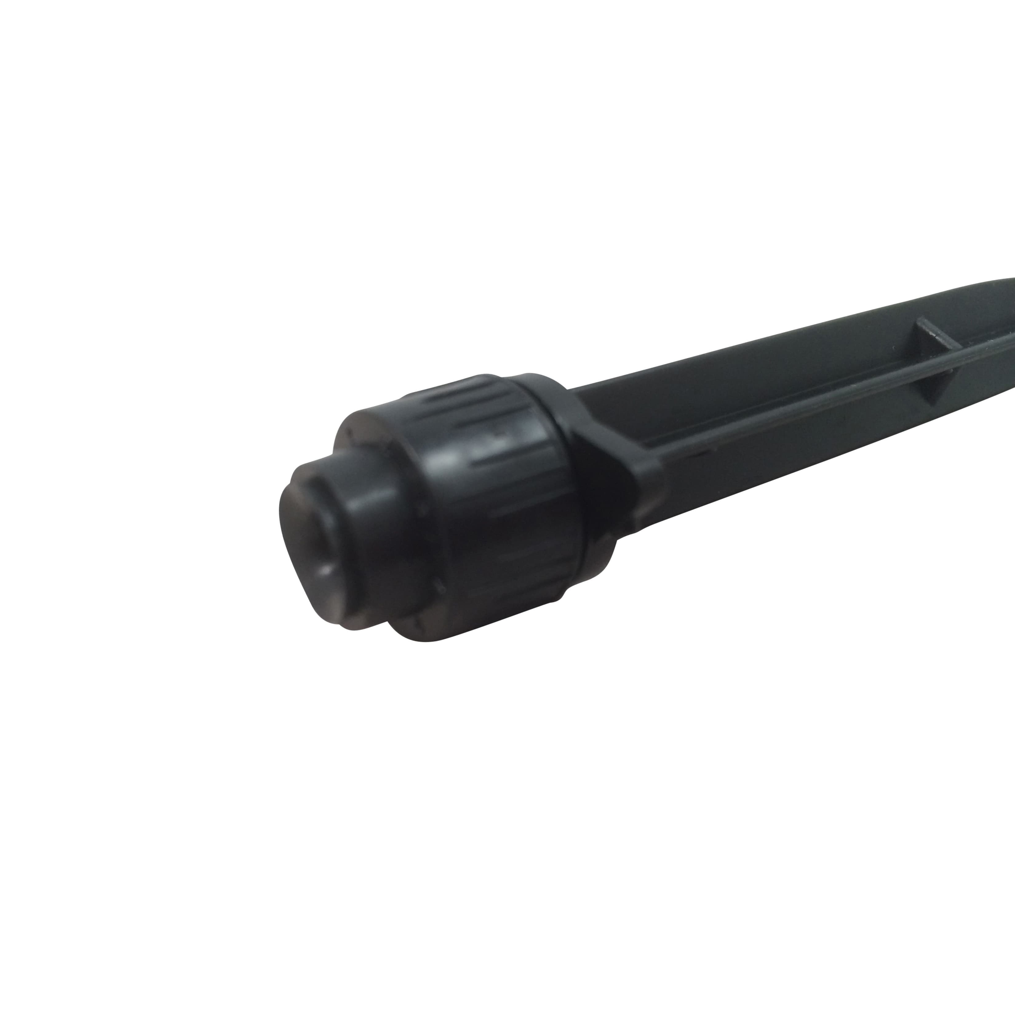 NDS Drip Emitter, Barb 0 To 20 Gpm Black Adjustable W/6" Stake 360° Fan Spray | DAFS FAN