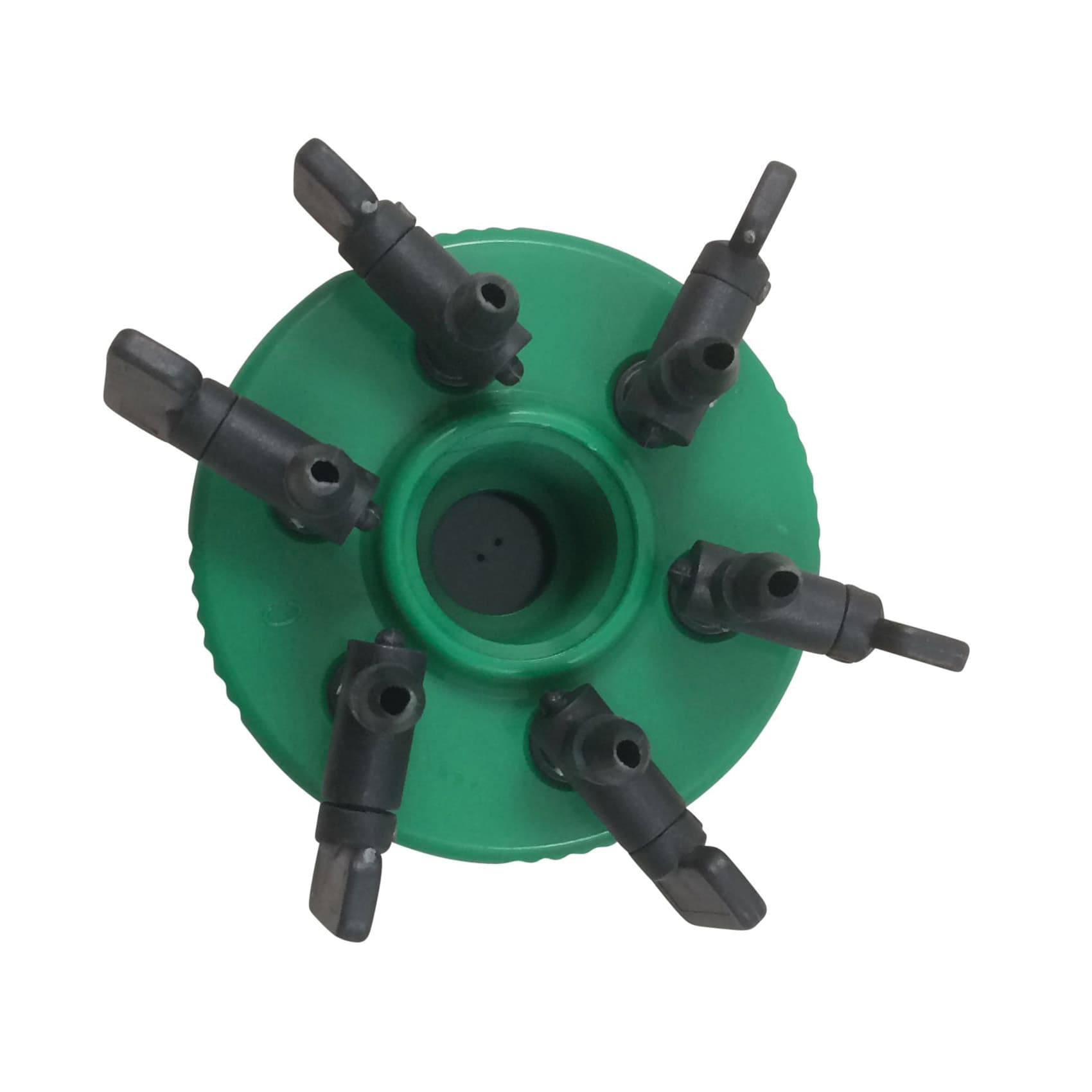 1/2" Inlet FIPT 0 to 20 gph Black/Green Adjustable 6-Outlet Bubbler | AGFMFBA