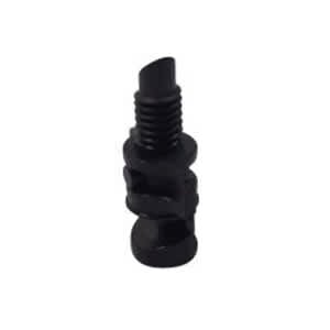 4' 180 Degrees Fan Spray 6 gph Black 1-Piece Micro-Spray Jet | AGFTF318