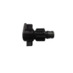 Tape-Loc x Lay Carbon Black PVC/Polyethylene FHC-06-LS Series Small Foot Molded Flat Connector | AGP12030063
