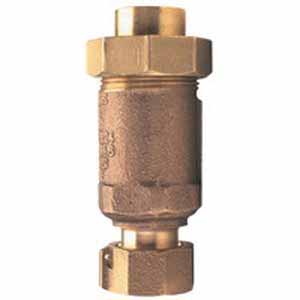 1" FNPT Cast Bronze 175 psi 700 Series Dual Check Valve | WLK1UFXF700