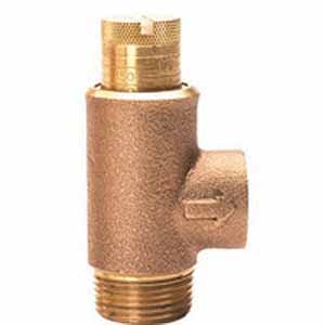 3/4" MNPT x FNPT Lead-Free Cast Bronze 175 psi P1500XL Series Pressure Relief Valve | WLK34P1500XL