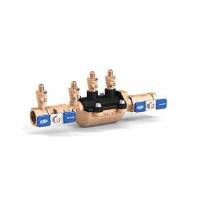3/4" Flanged/Grooved Epoxy Coated Lead-Free Ductile Iron 175 psi 350 Series Double Check Backflow Preventer | WLK350FT007