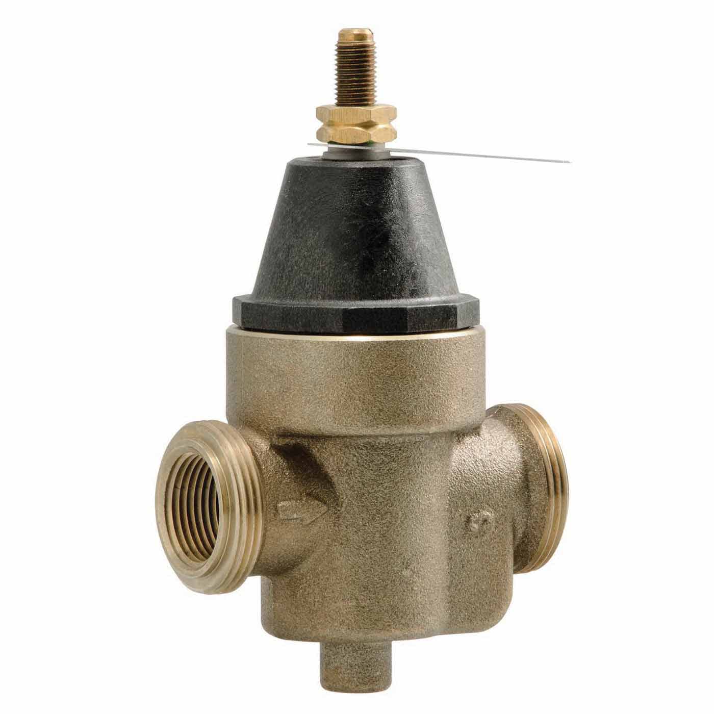 1" UNPT x FNPT Lead-Free Copper Silicon Alloy 400 psi LFN45BU Series Water Pressure Reducing Valve | WATN45BU010LF