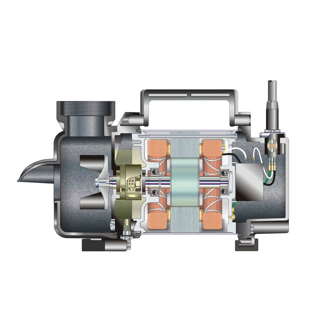 120 V 5000 gph Direct Drive 5PL Pond Pump | AQS29976