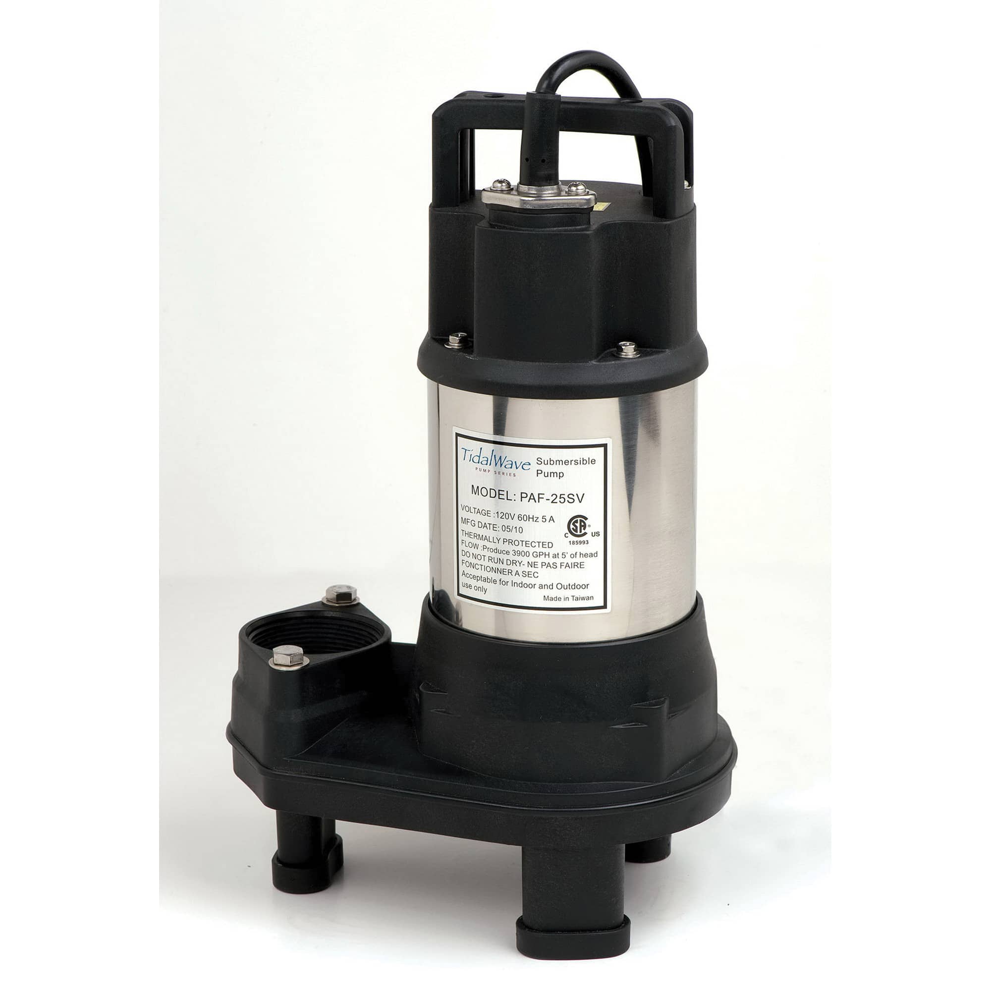 1/4 hp 115 V 3000 gph 360 W PAF-Series Fountain Pump | AWGPAF20