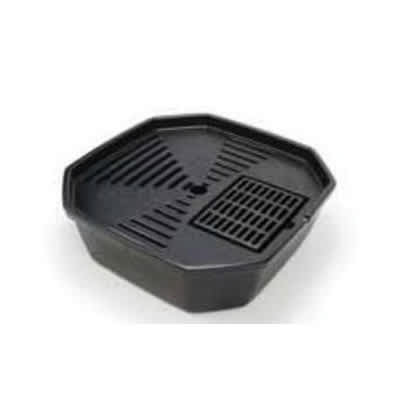 30" x 30" x 10" 2000 gph 40 gal Black Small AquaBasin | AQS98469