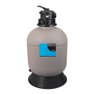 2000 gph 20-1/2" x 39-3/4" Gray Ultima II 4000 Series Bio-Mechanical with 2" Valve Filtration System | AQUA50004