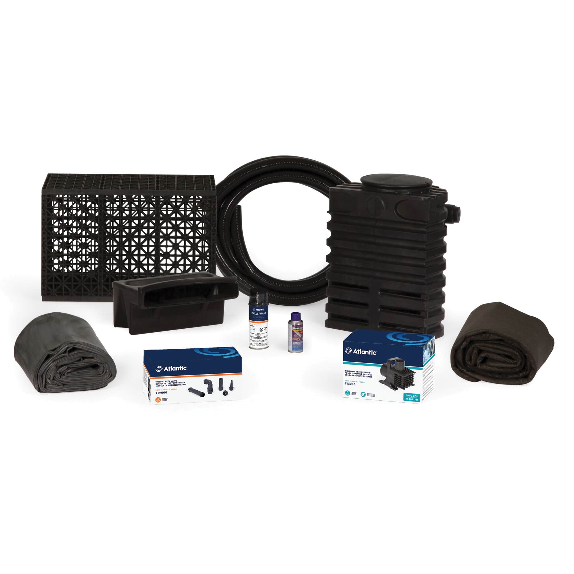 Small with (1) Triton Check Valve (TR215CV) and Pump Discharge Assembly Pond-Free Kit | AWGPK1716PL