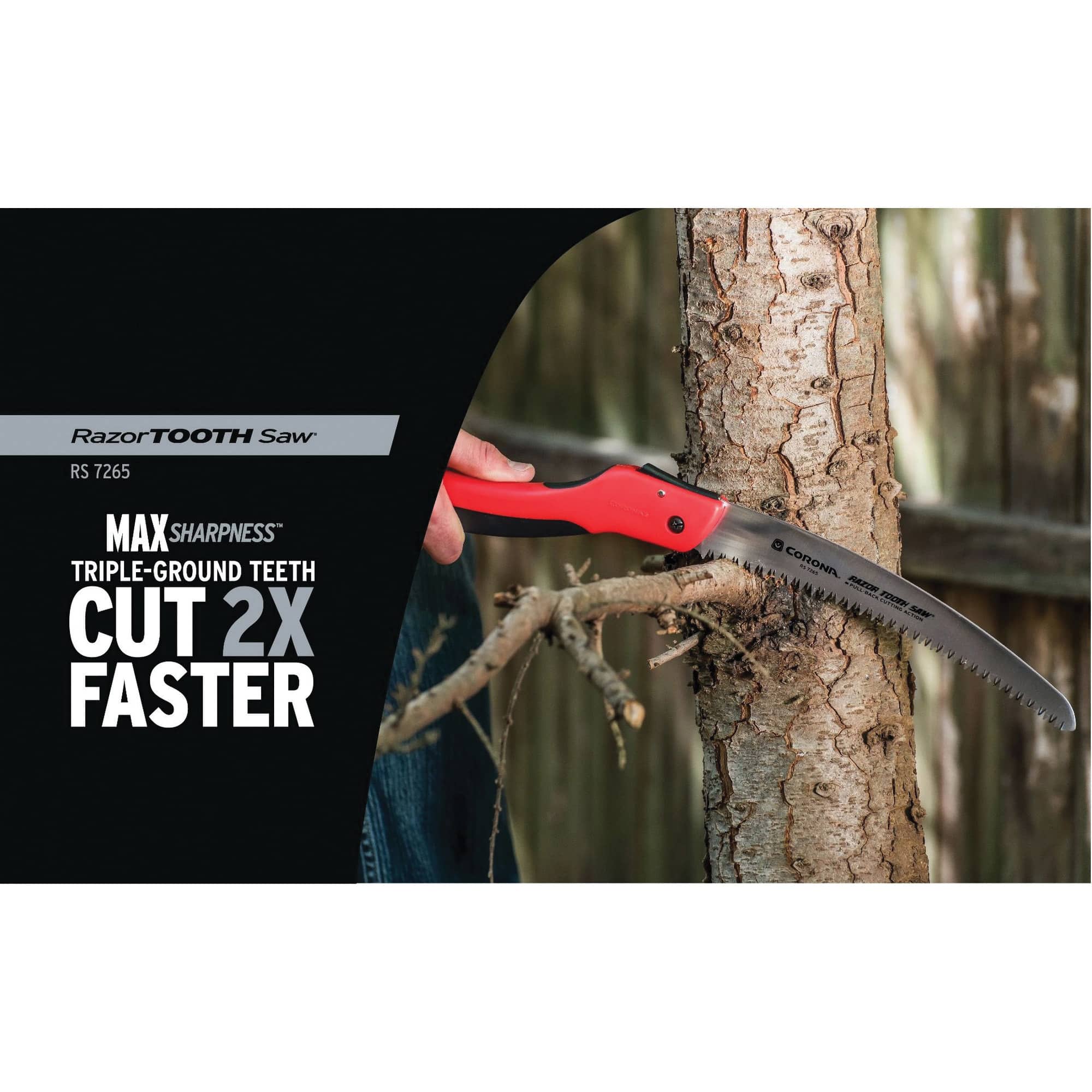 10" Foldable For Cut Small and Medium Branches Pruning Saw | CORRS7265D