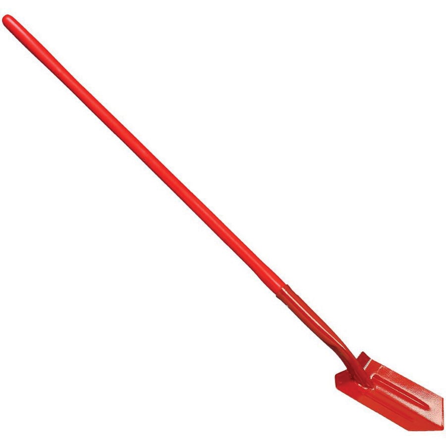 5" Steel Blade 13 ga Fiberglass with Poly Jacket Handle 35 Degrees General Purpose Trenching Shovel | CORSS64225