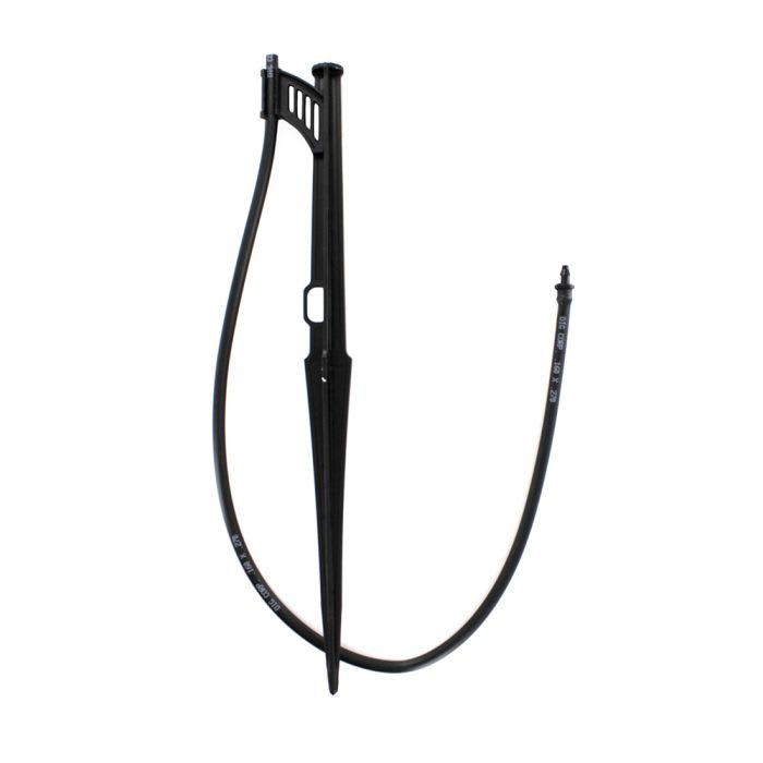 Black Polyethylene Riser with Clip Stake Semi Rigid Assembly | DIG16029