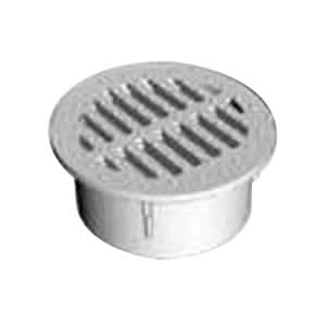 4" Round Green Drop-In Grate | DRT0440SDG