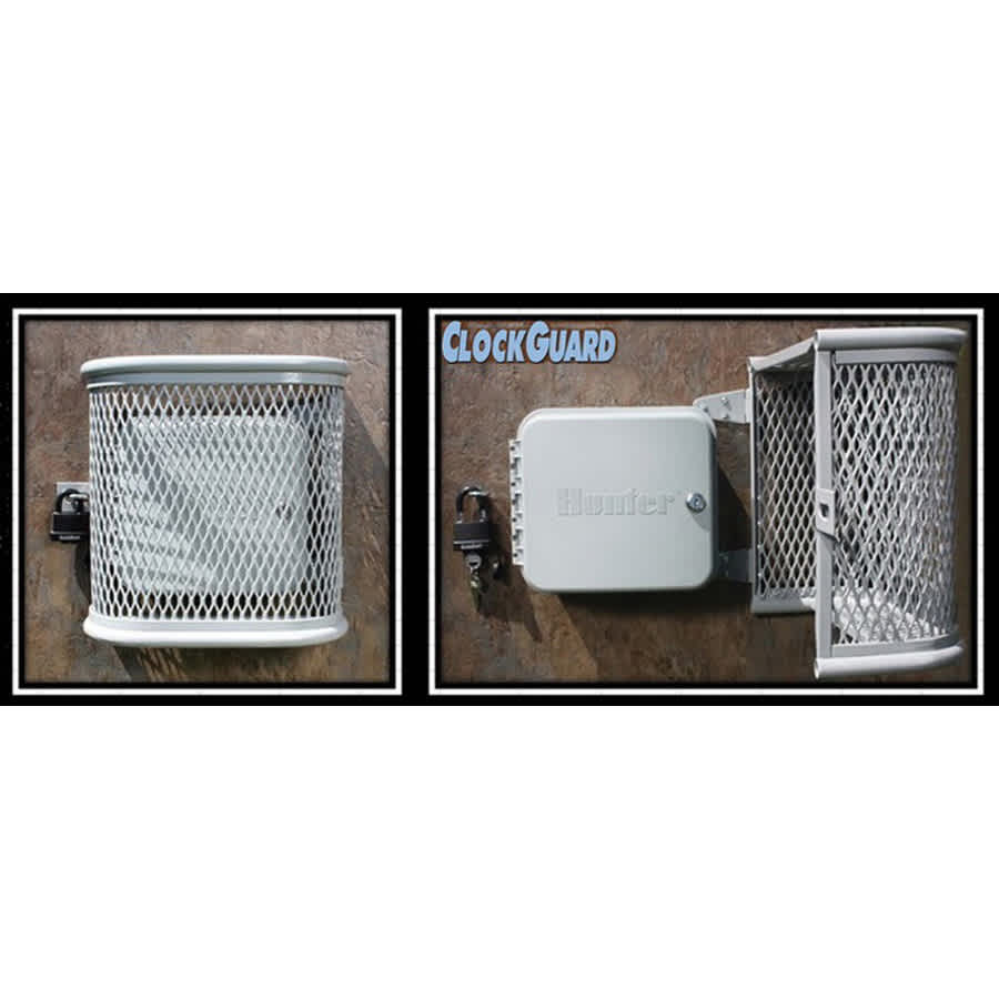 17" x 7-1/2" x 14" Gray Steel For Wall Mounted Larger or Deeper Sprinkler Controllers Enclosure | BPDCG2GY