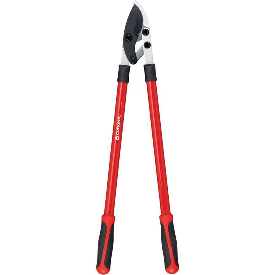 PTFE Non-Stick Coated High Carbon Steel Blade 28" Aluminum Handle Compound Action Easy Cut Bypass Lopper | CORAL4110