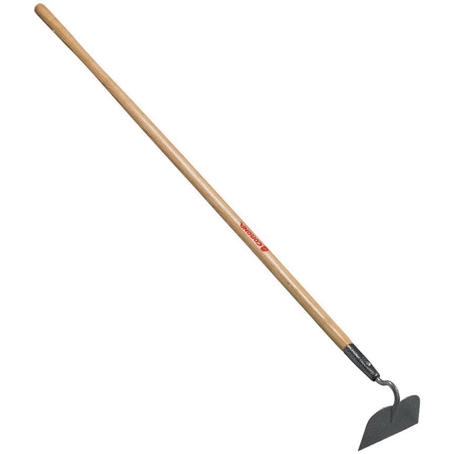 6-1/4" Tampered Steel Blade 60" Northern Ash Wood Handle Forged Draw Hoe | CORFH70000