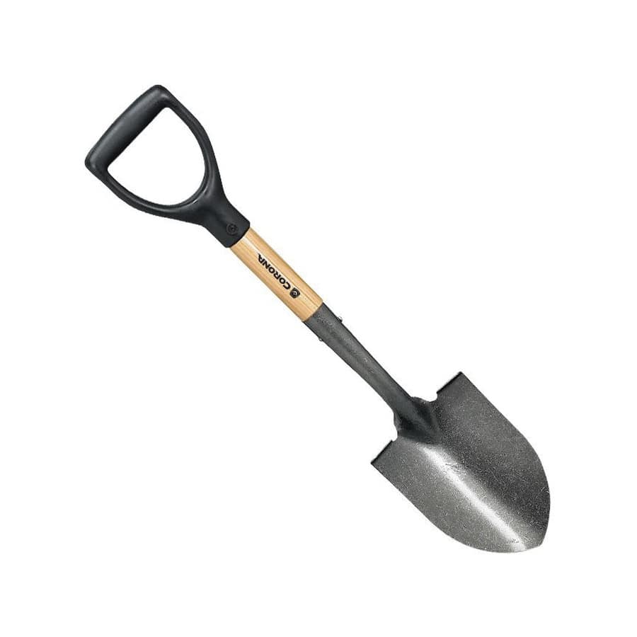 Tempered Steel Blade 16 ga 26-3/4" Hardwood Handle Multi-Purpose Mini Shovel | CORSS25010