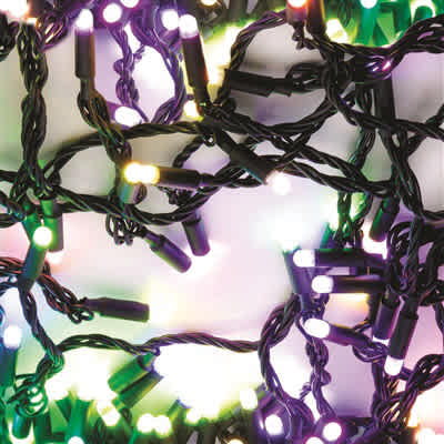 66.7' L 4" Spacing RGB Premium Light Set | HBLTWPRO200STPG