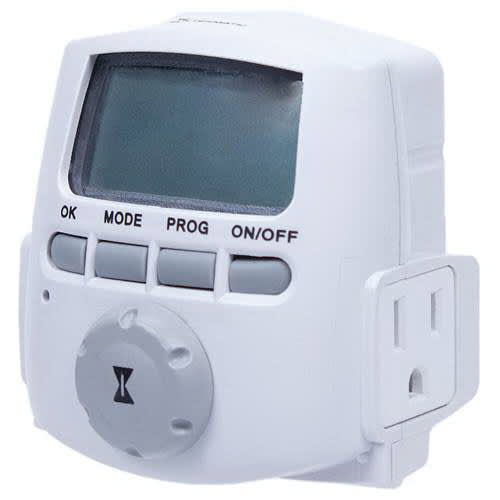 1000 W 120 VAC Primary White DT620 Series Indoor Digital Plug-In Timer | ITMDT620
