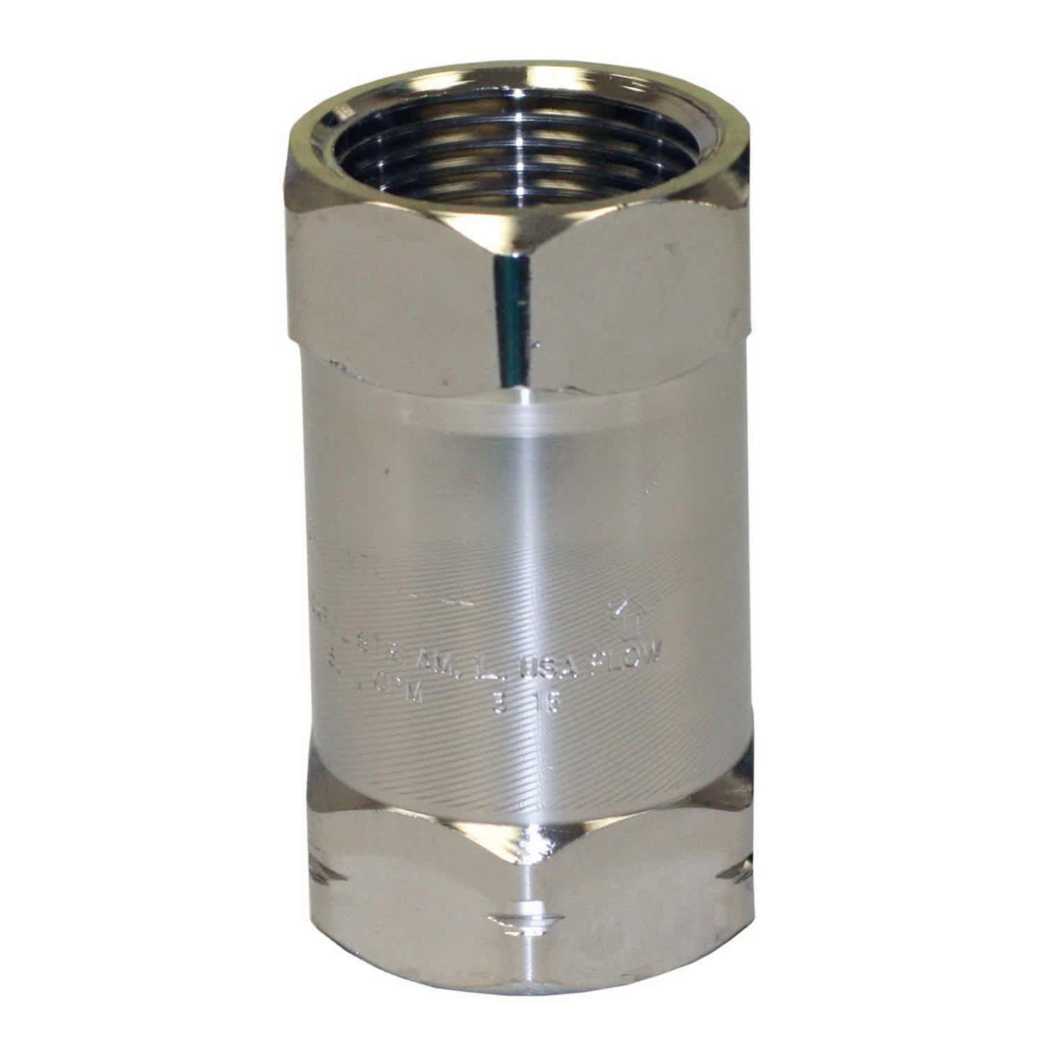 1" FNPT 15 to 25 psi 5 gpm Chrome Lead-Free Metal FRGX Series Flow Control Valve | MRLFRGX1050