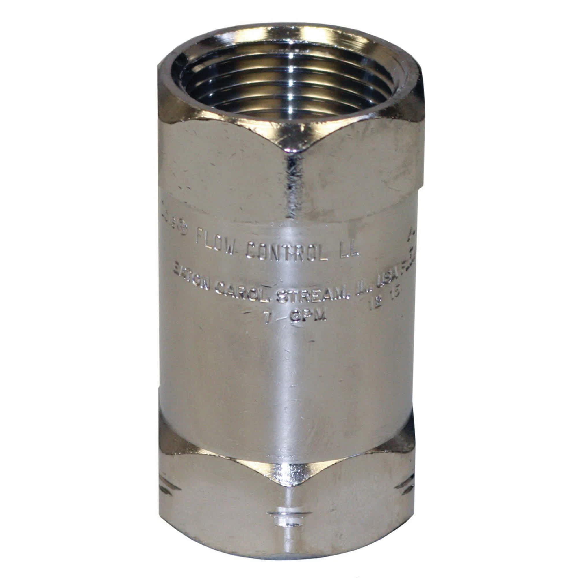 1" FNPT 15 to 25 psi 7 gpm Chrome Lead-Free Metal FRGX Series Flow Control Valve | MRLFRGX1070