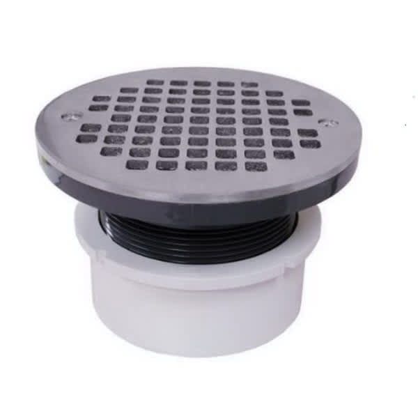 6.125" x 4.66" with 6" Strainer Adjustable General Purpose Drain | IPS4841B