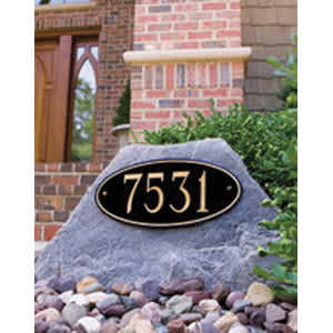 24" x 12" x 12-1/2" Polyethylene Fieldstone Gray Backflow Rock Enclosure | MOC105FS
